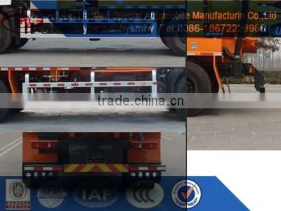 Dongfeng high presure sewage suction cleaning truck fecal tank truck
