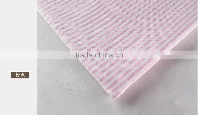 Spinning striped shirt fabrics of high-grade yarn-dyed shirt fabric