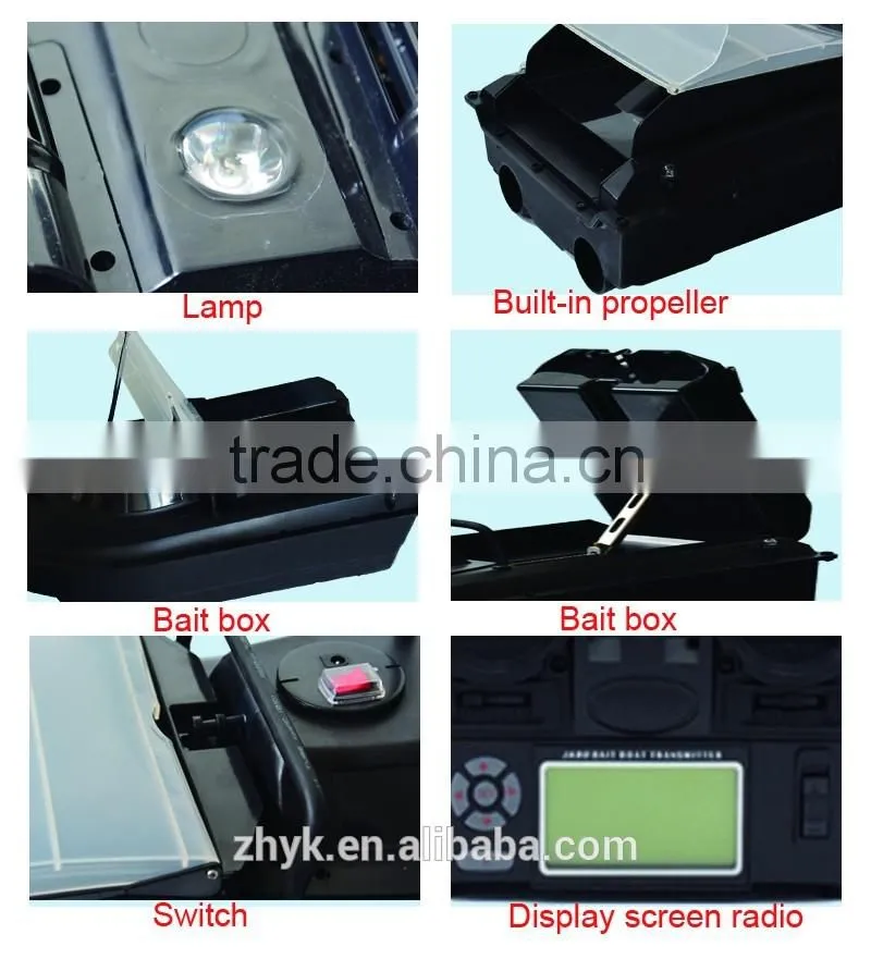 The most popular 2CG fishing bait boat