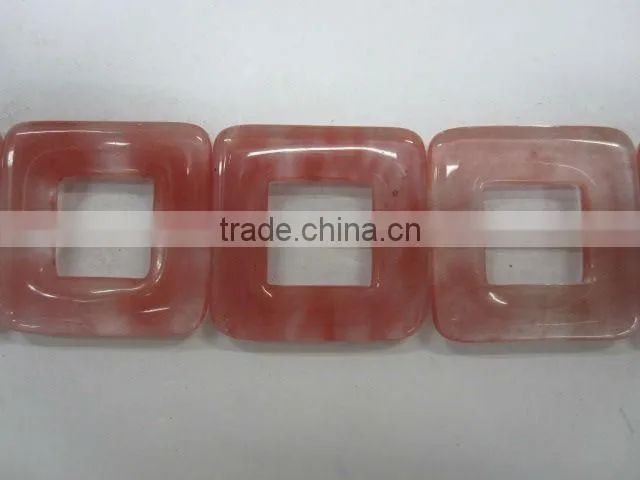 Cherry Quartz hallow