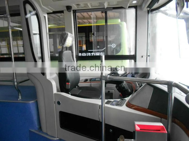 12m low floor bus Electric 0 emission city bus electric shuttle bus
