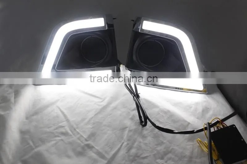 New arrived! 2014-2015 TOYOTA COROLLA GUIDE LIGHT LED DAYTIME RUNNING LIGHT LED DRL FOR COROLLA FOG LAMP WITH TURN SIGNAL