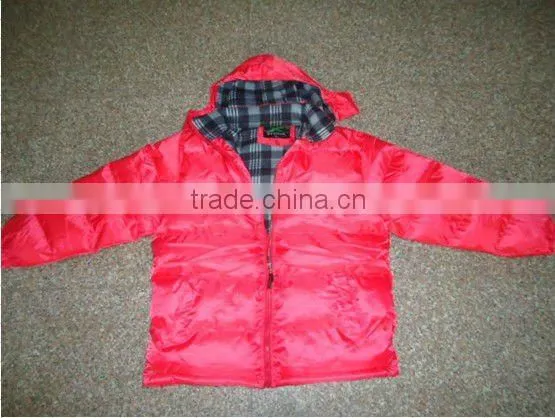 2013 news mens fashion nylon jackets with polar fleece lining