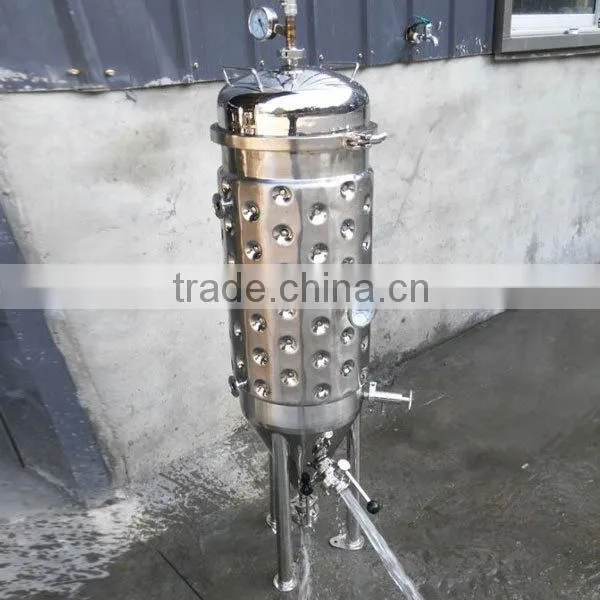 50L Conical Jacketed Fermenter with dimple jacket