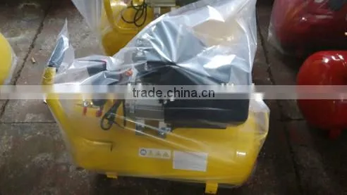 2HP 50L direct driven portable yellow color air compressor
