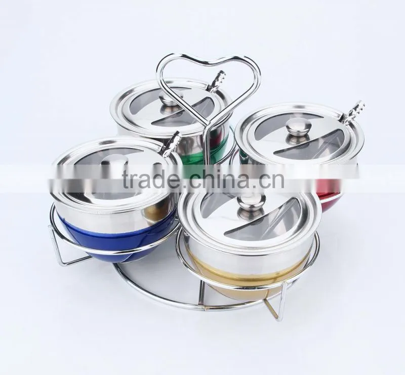 import export of stainless steel salt and pepper jar kitchen accessories