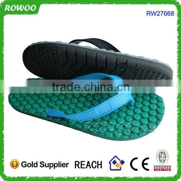 plastic wholesale cheap eva flip flop custom in china