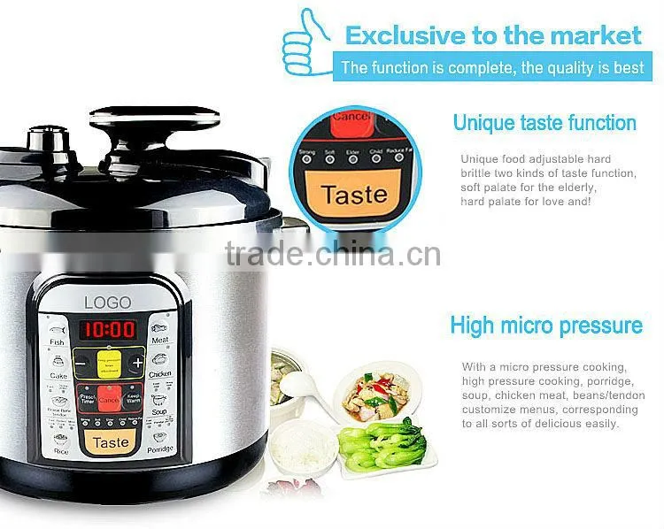 computer panel pressure cooker