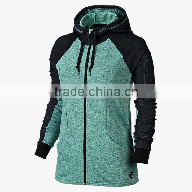 100% polyester windproof full zip custom basketball jacket basketball women's hoodie