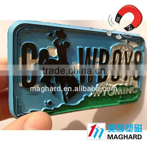 License Plates PVC Magnet/3D Magnet