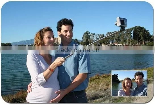 Wireless mobile phone monopod