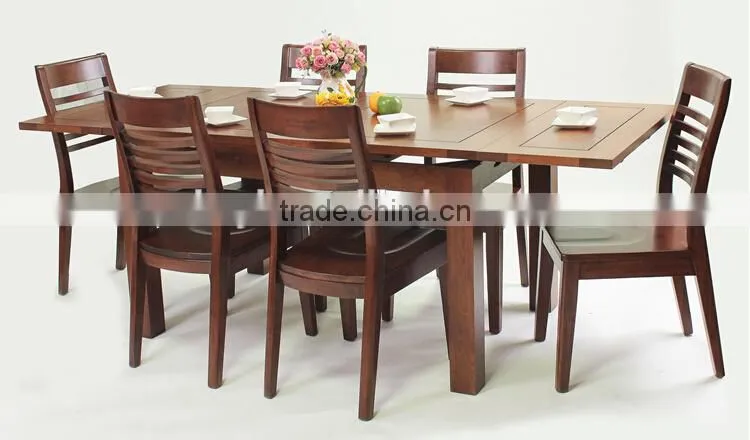 Antique Solid wooden extensible Dining /Party Table(DT-515C-OAK)