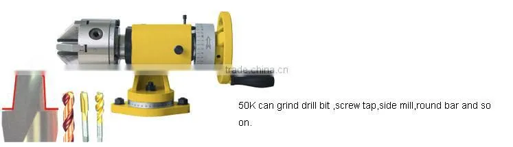Uinversal tool grinder with the drill bit attachment MR-600F