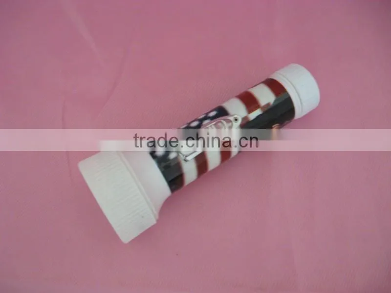 plastic led flashlight