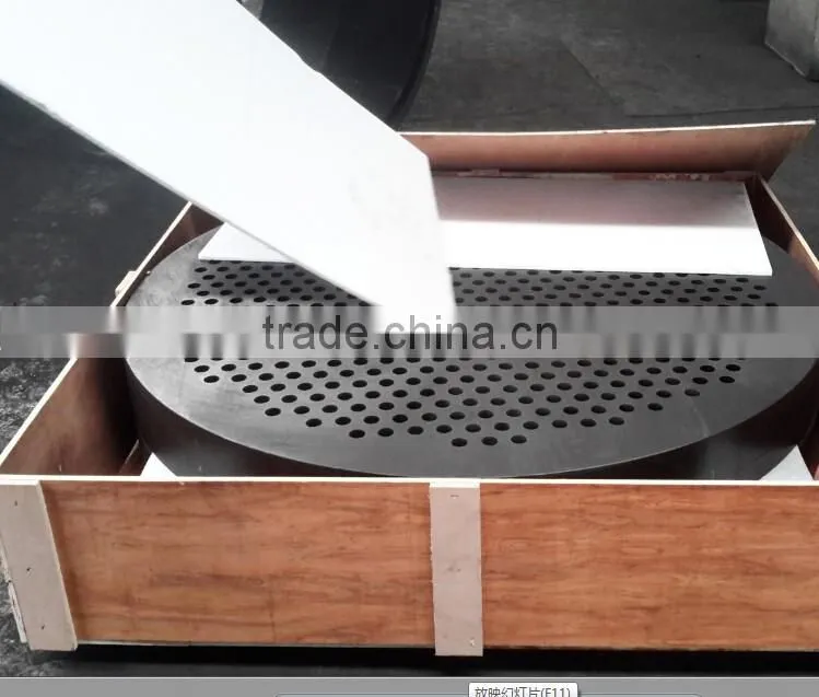 graphite grid plate for chemical