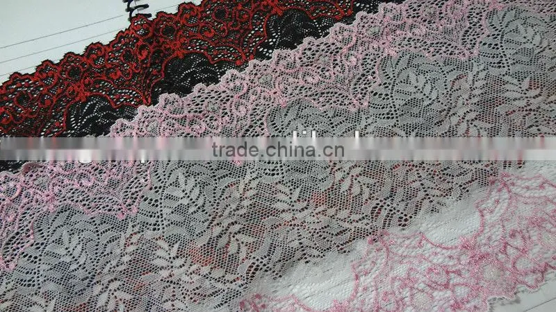 APN4064Y-16CM-handcut swiss voile lace trimming swiss voile lace in guangzhou for women underwear