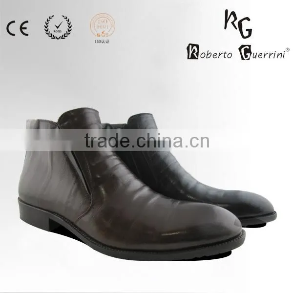 2014 leather boots for men