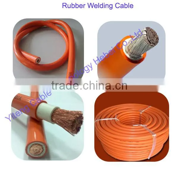 single core cooper conductor welding cable made in China 2015 hot sale