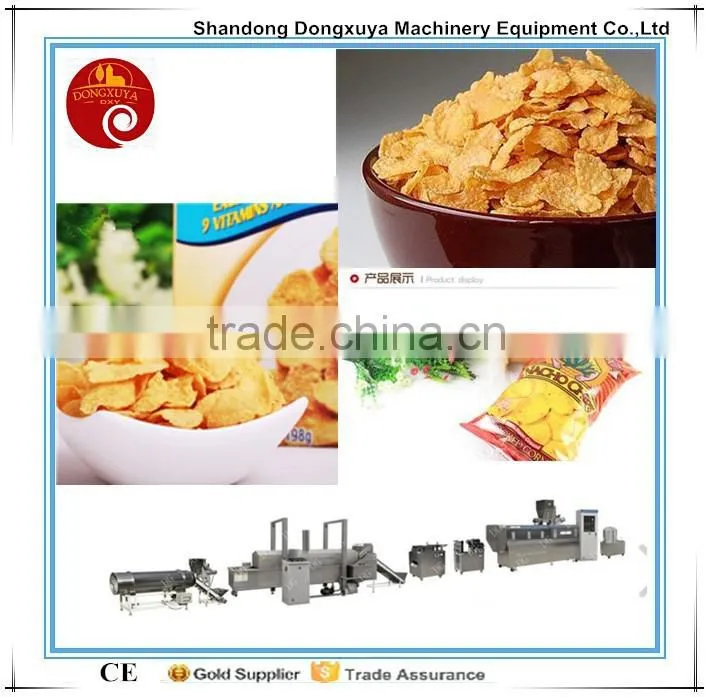 Healthy breakfast cereals/corn flakes production line