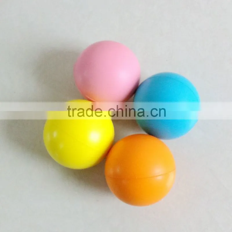 pu stress ball four colors foam ball