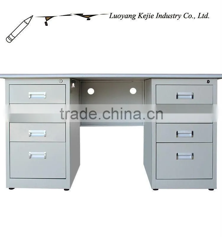 Professional 2 person computer desk
