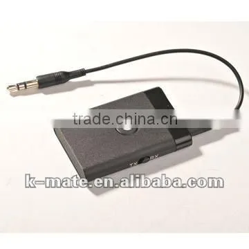 Portable APTX wireless Bluetooth music adapter for cars & home use