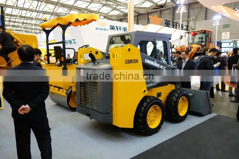 hydraulic skid steer loader 0.43m3