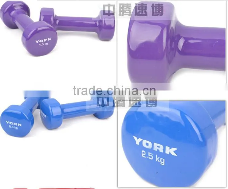 10kg vinyl dipped dumbbell for Women lose weight