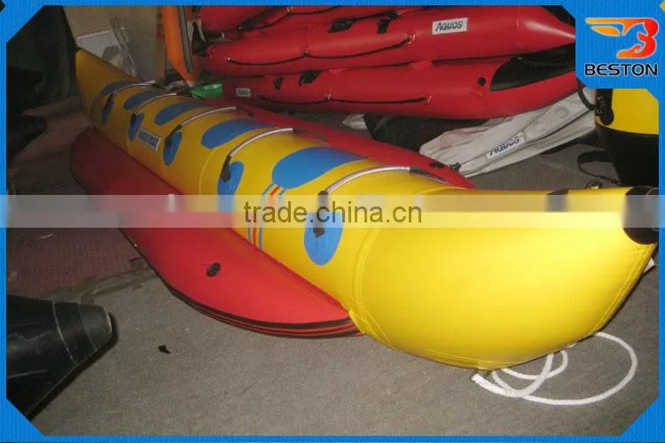 Outdoor Adults Exciting Water Game inflatable tube towable banana boat