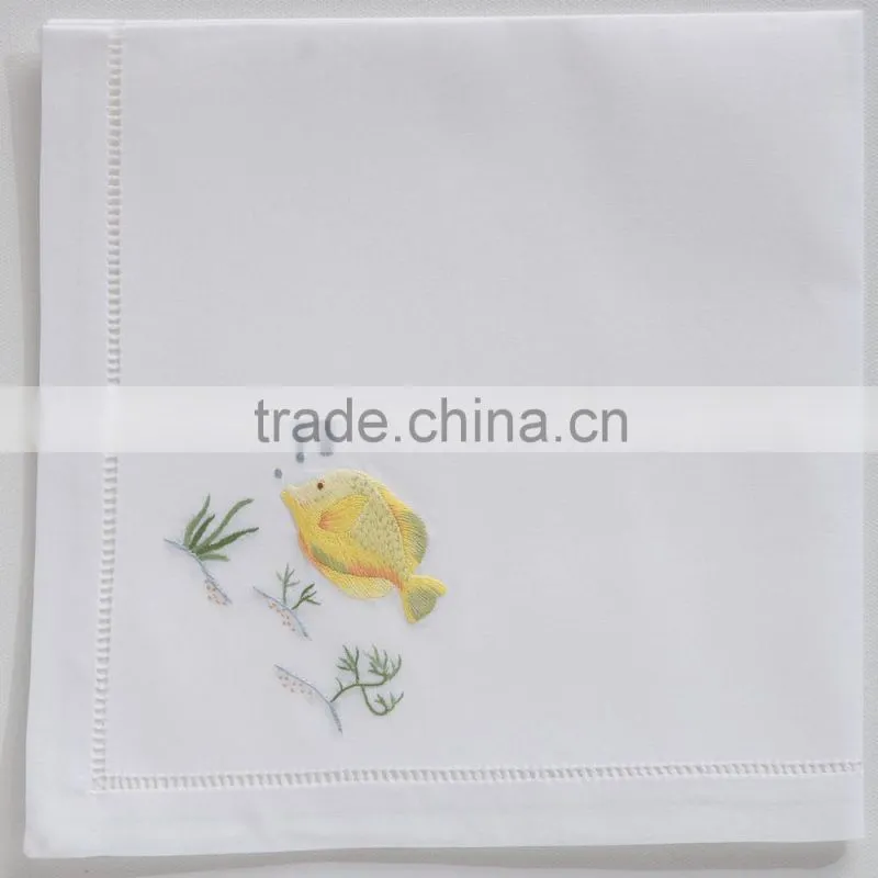 cotton embroidery napkin