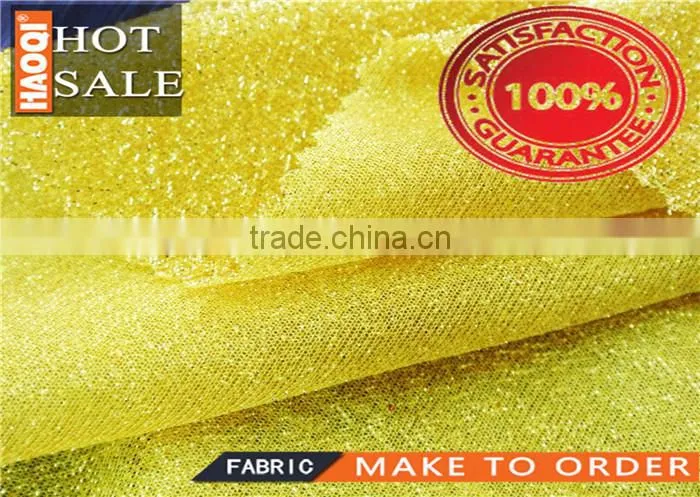 china Direct manufacturer supplier metallic yarn polyester knitting fabric business