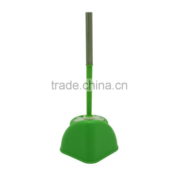 Cheap Plastic Removable Colored Corner Toilet Brush Set