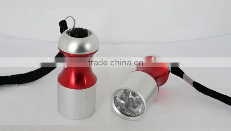 3LED aluminium keychain light with bottle opener