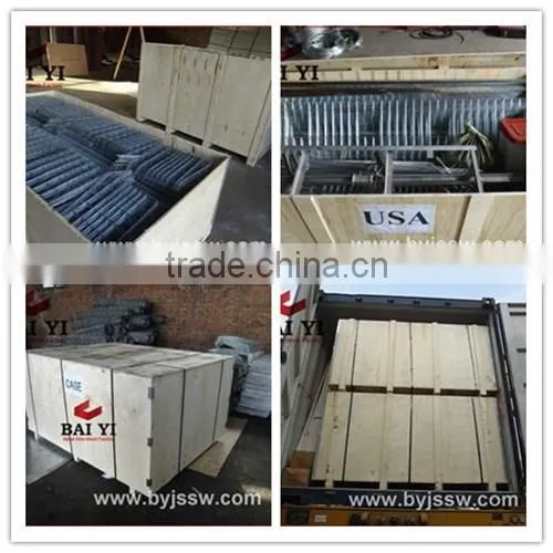BAIYI Mesh Company Rabbit Cage Industrial Sale High Quality Wire Mesh Commercial Rabbit Cage