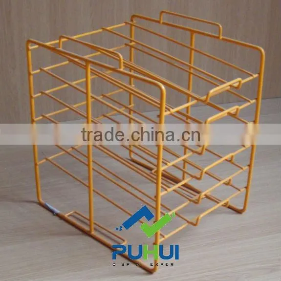 wire counter top sticker paper display