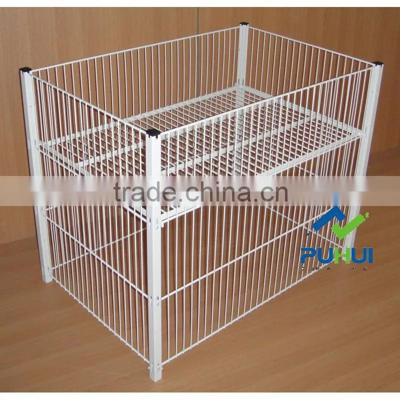 wire bulk home textiles display stand