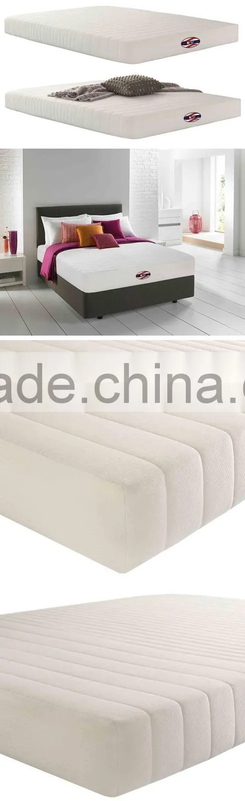 home furniture queen size latex foam mattress sell