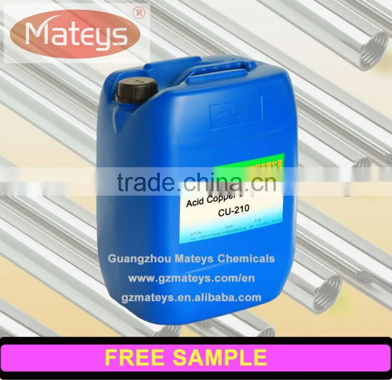 Copper plating chemicals CU-210