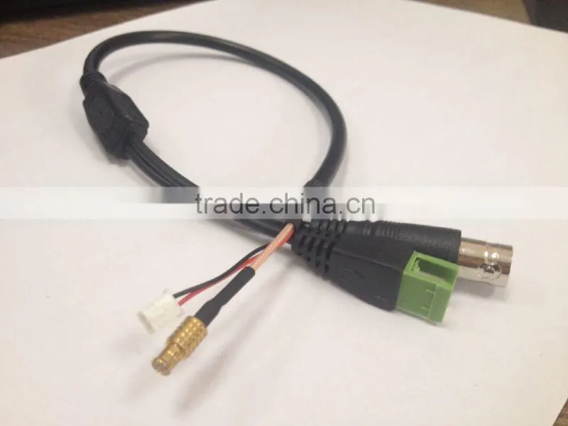 HD SDI Cable with Right Angled MCX Connector For CCTV Security Camera