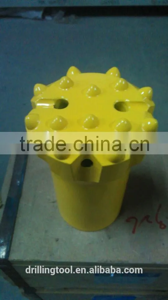 high Strength Alloy Steel Drilling Bit,Theaded button bit,T38, diameter 89mm, spherical, front 4*13mm, gauge 8*13mm