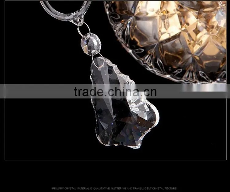 Top Quality European Style E14 LED Wall Lamp Crystal Bedroom Berth Lamp