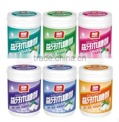 56g Yiya chewing gum with vitamin C