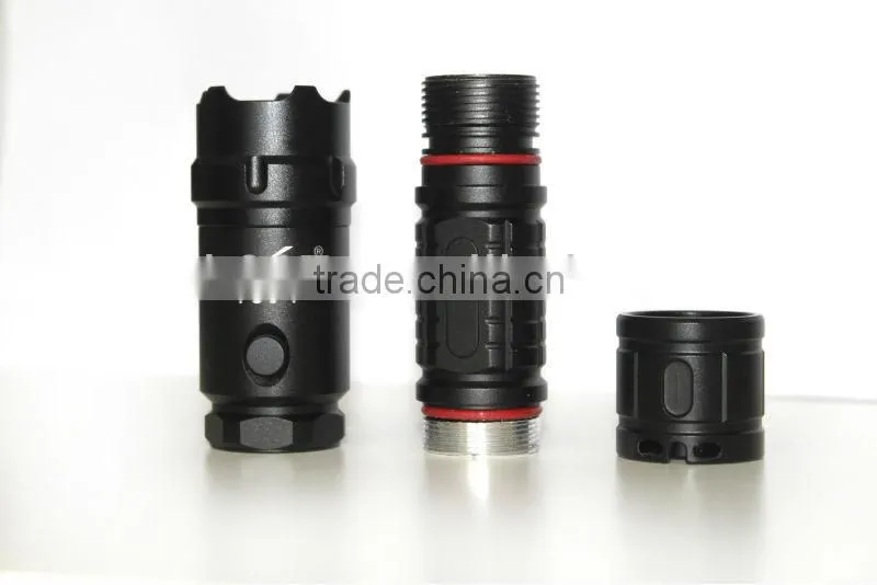 aluminum police aluminum cree led police flashlight TANK007 TC01