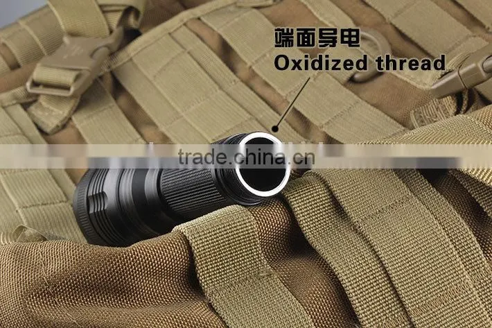 Professional high power flashlight long distance rechargeable led torch flashlight