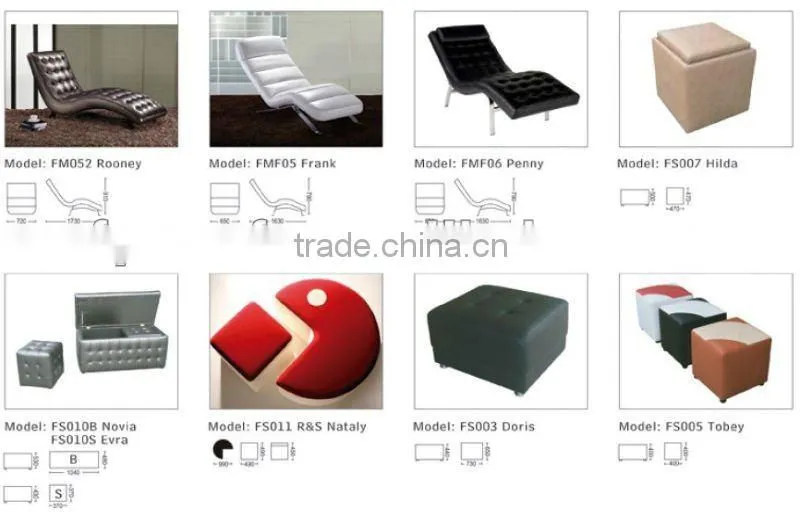 leather dining chair FM076