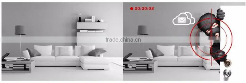 H.265 compressed 3.6/4/6mm IR distance 40m p2p onvif motion alarm 3.0mp ip camera