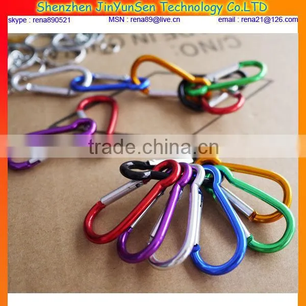 carabiner hook carabiner keychain carabiner bulk 6cm shenzhen factory