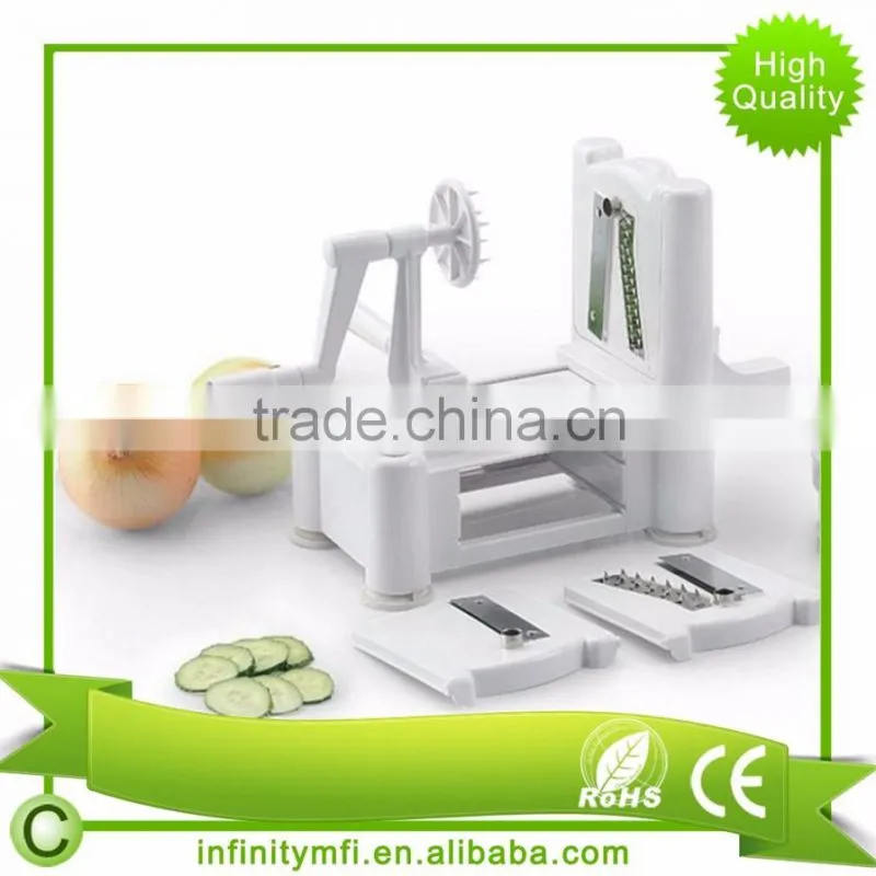 Spiral Slicer Spiralizer Complete Recipe Vegetable Cutter Noodle Spaghetti Maker with Vegetable Peeler