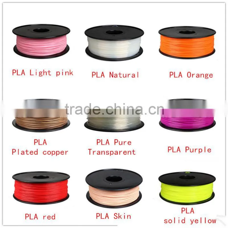 PLA ABS 3D Printer Filament 1.75mm 3.0mm Wax 3D Printer