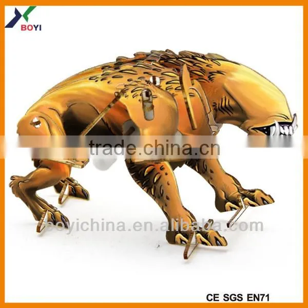 Hot selling picture 3d puzzles games animals alphabet puzzles